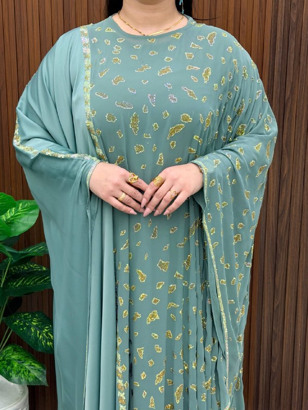abaya 100% Coton Égyptien Premium