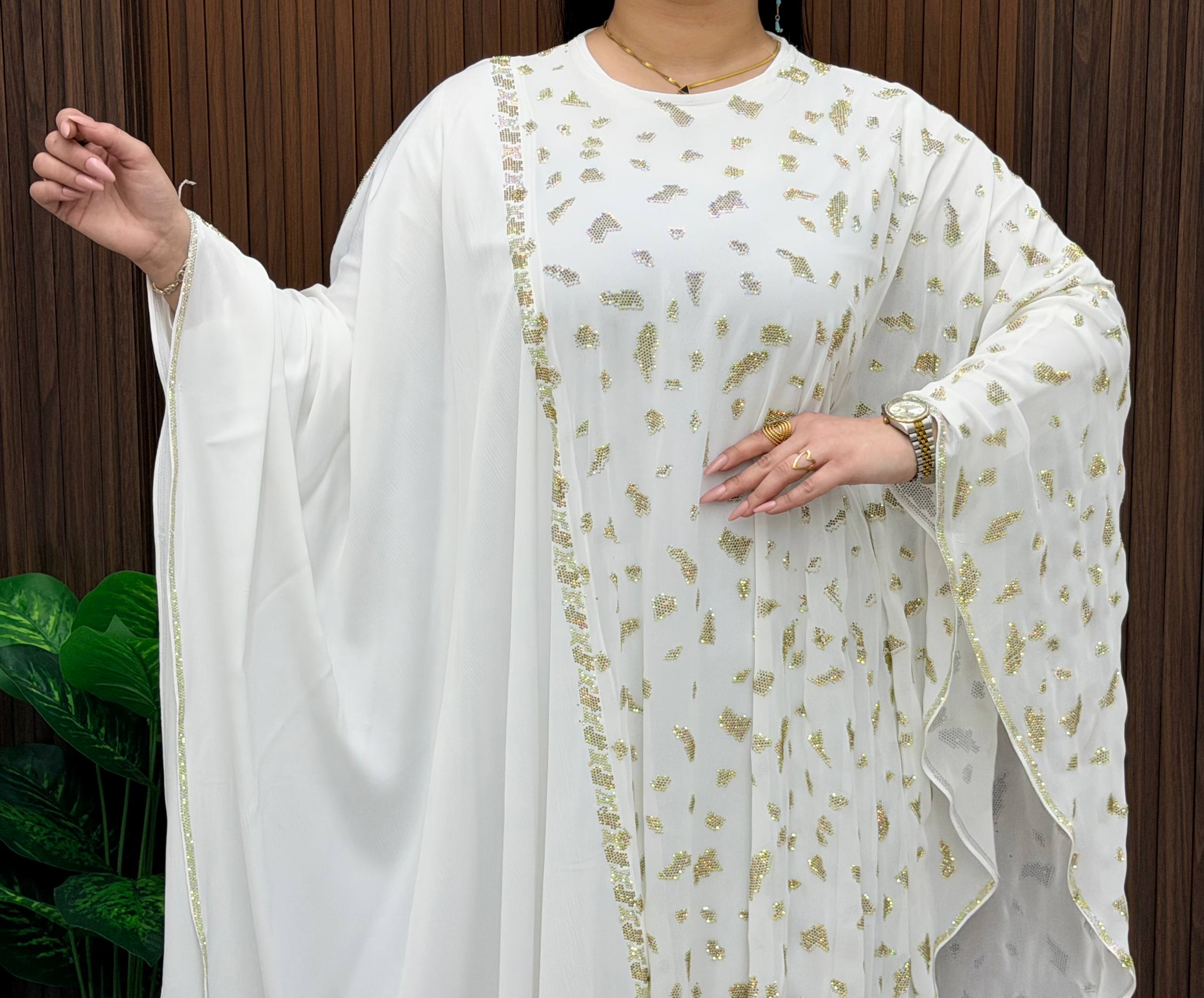 abaya 100% Coton Égyptien Premium