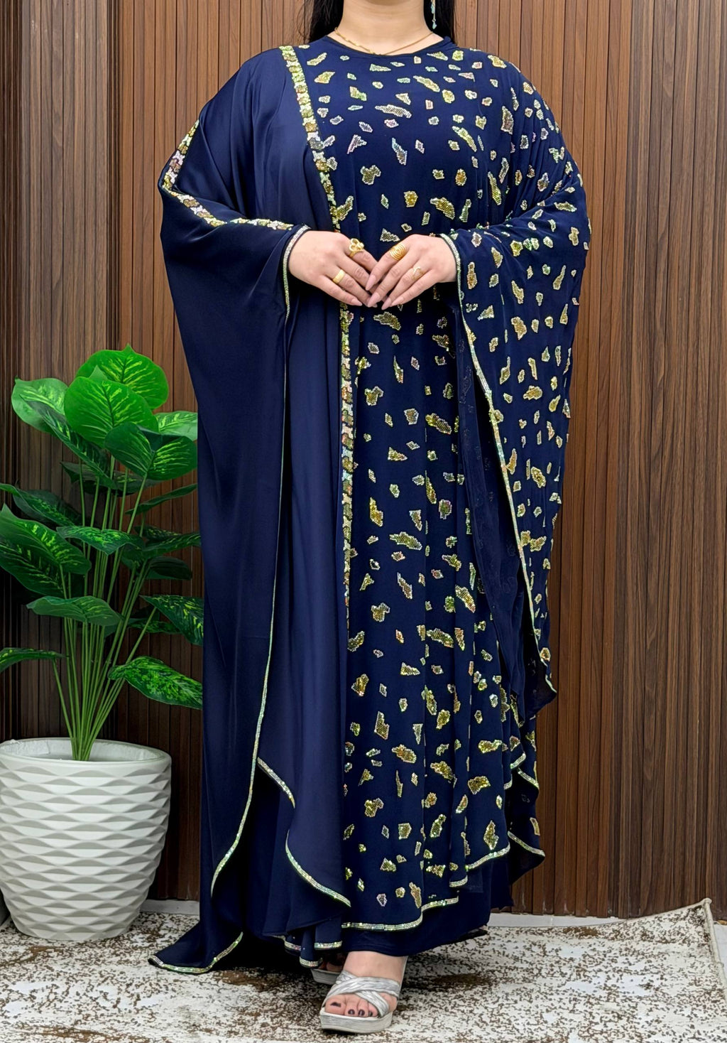 abaya 100% Coton Égyptien Premium