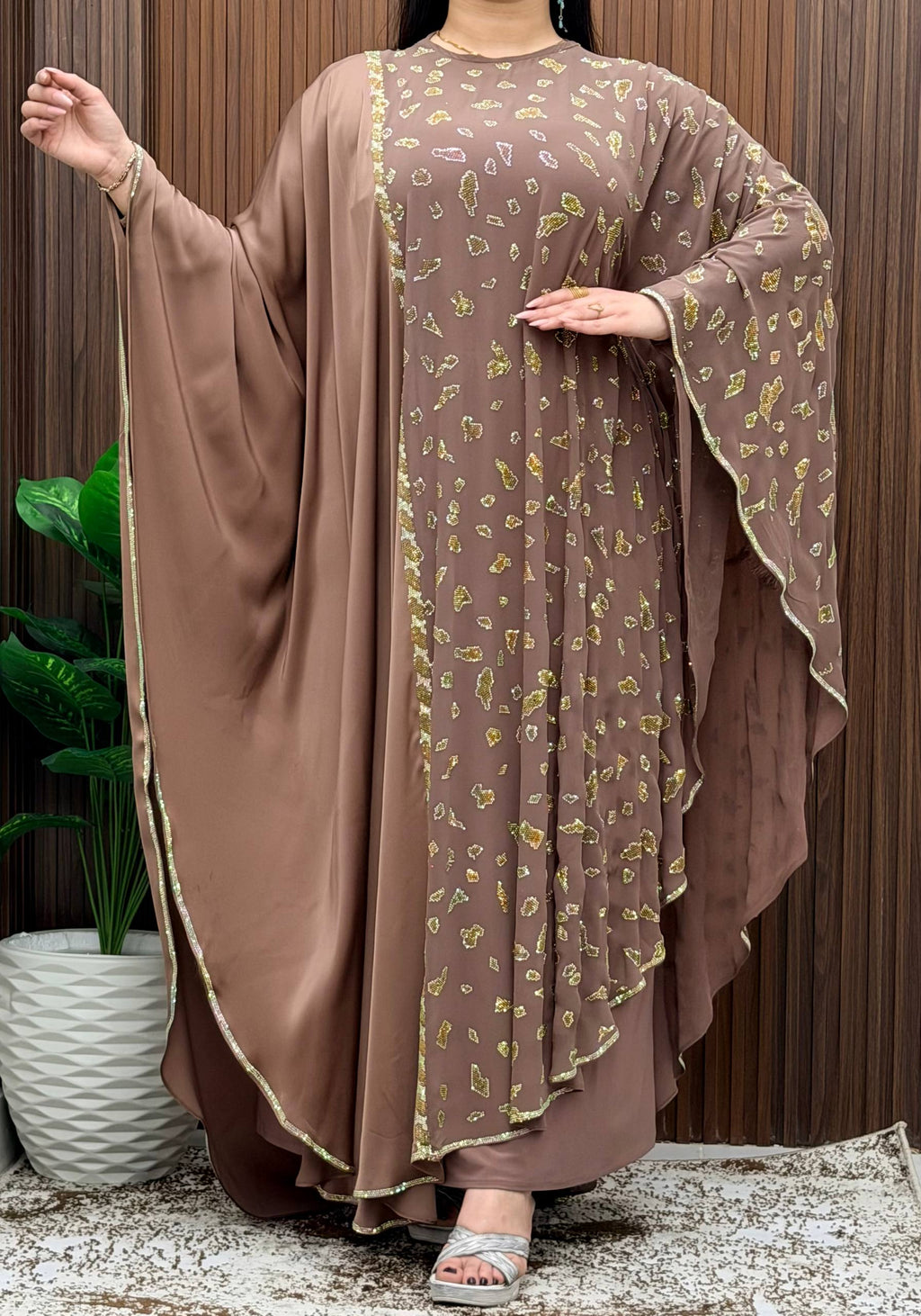 abaya 100% Coton Égyptien Premium