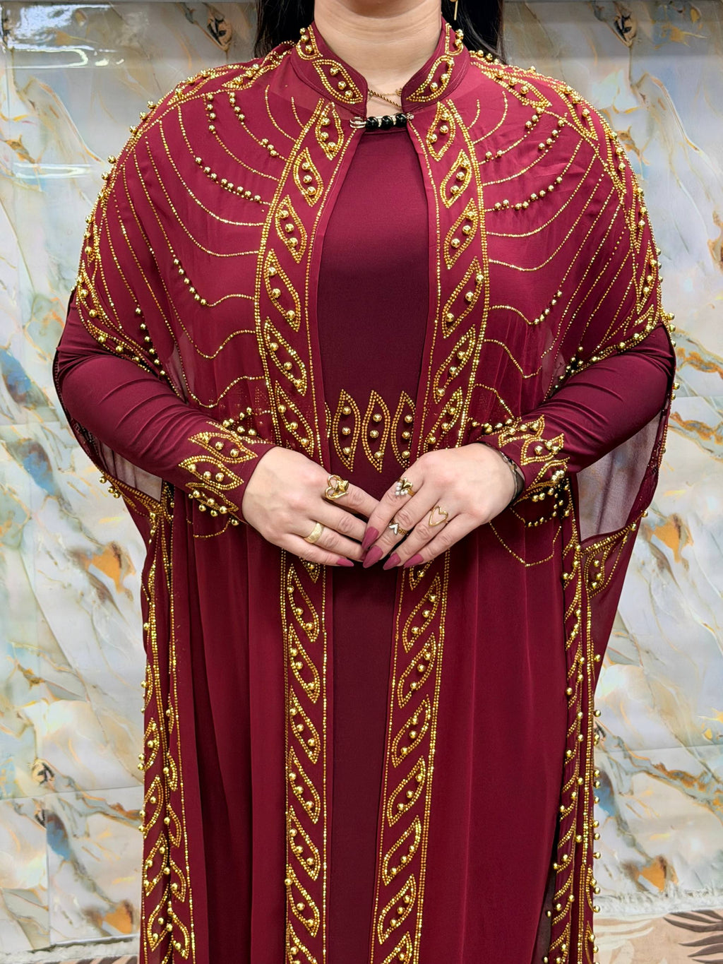 Abaya 100% Coton Égyptien Premium