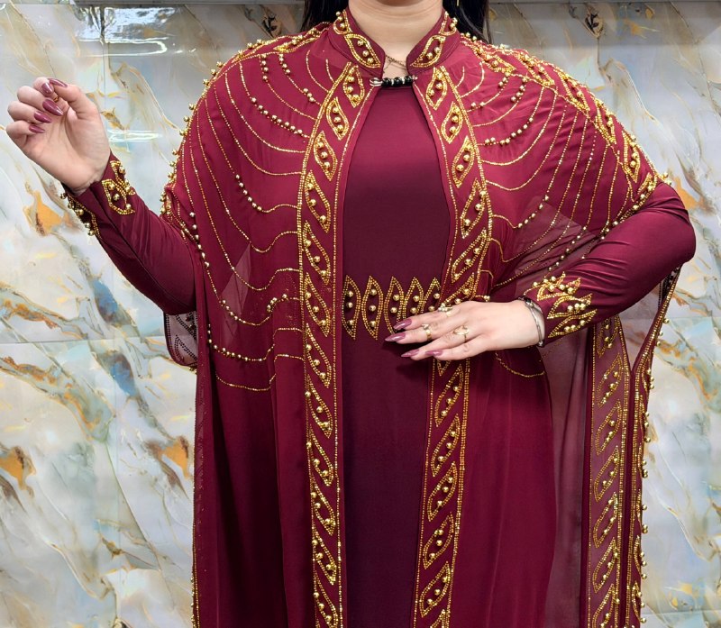 Abaya 100% Coton Égyptien Premium