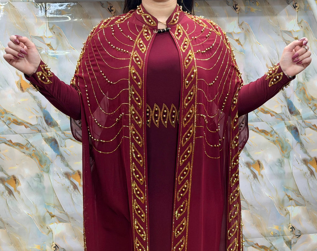 Abaya 100% Coton Égyptien Premium