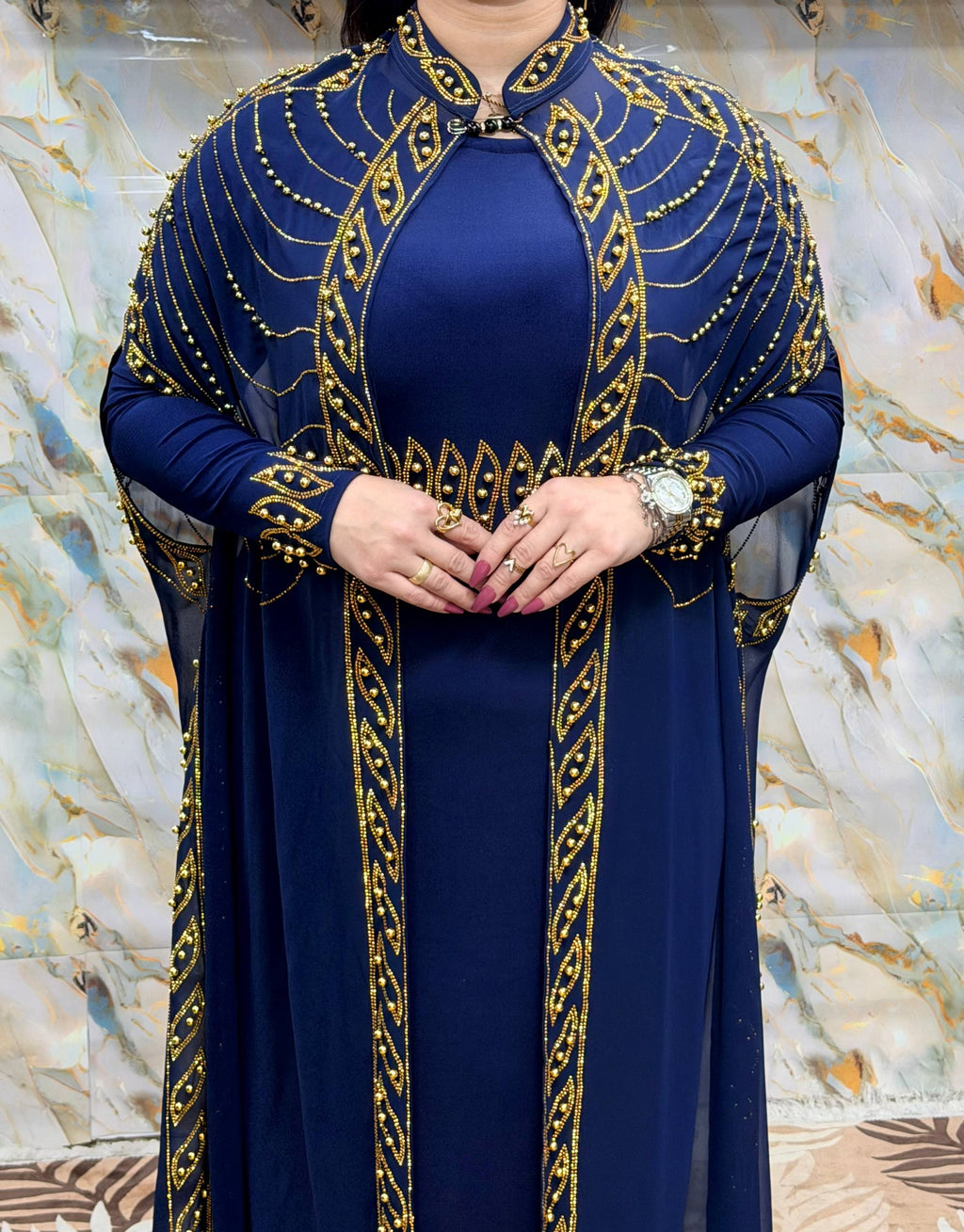 Abaya 100% Coton Égyptien Premium