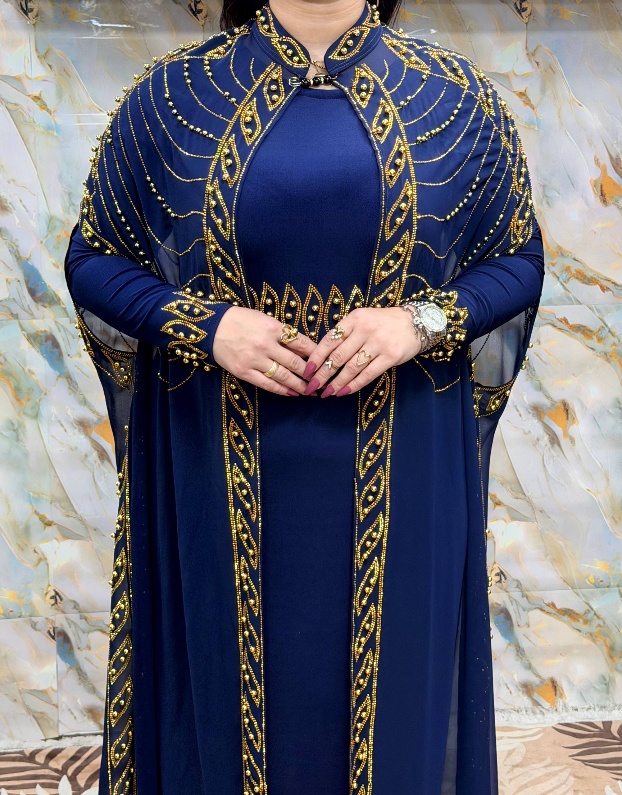 Abaya 100% Coton Égyptien Premium