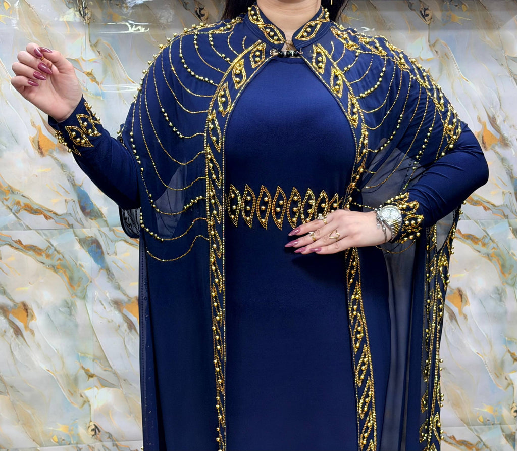 Abaya 100% Coton Égyptien Premium