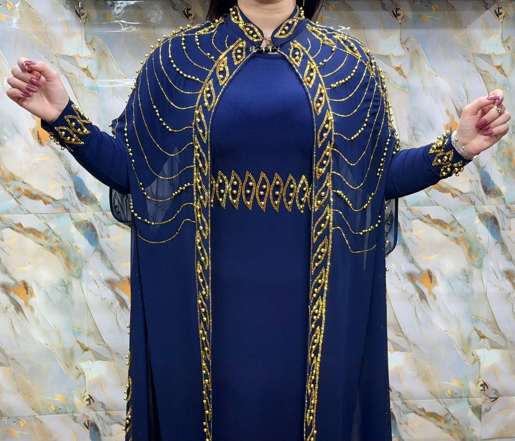 Abaya 100% Coton Égyptien Premium