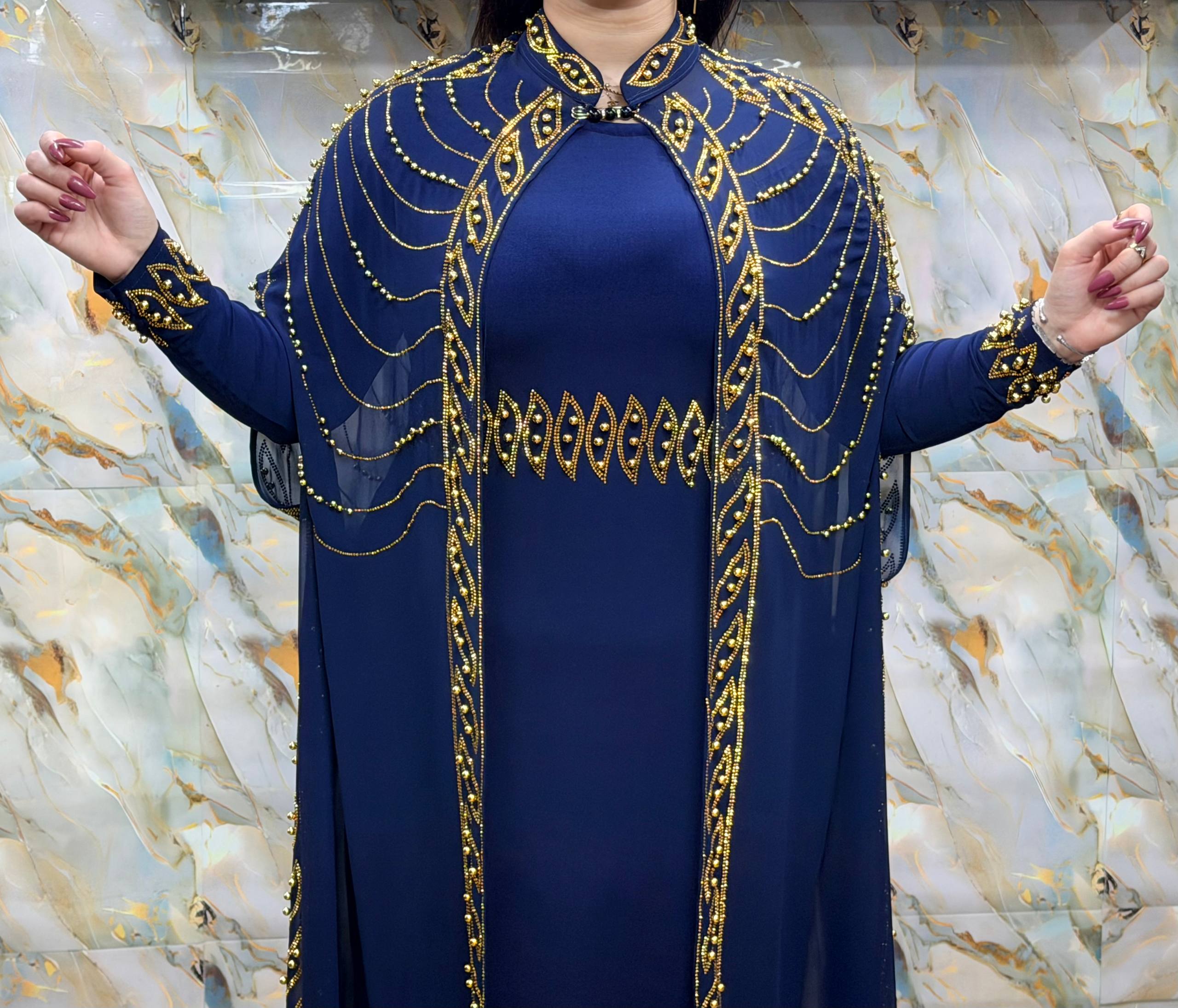 Abaya 100% Coton Égyptien Premium