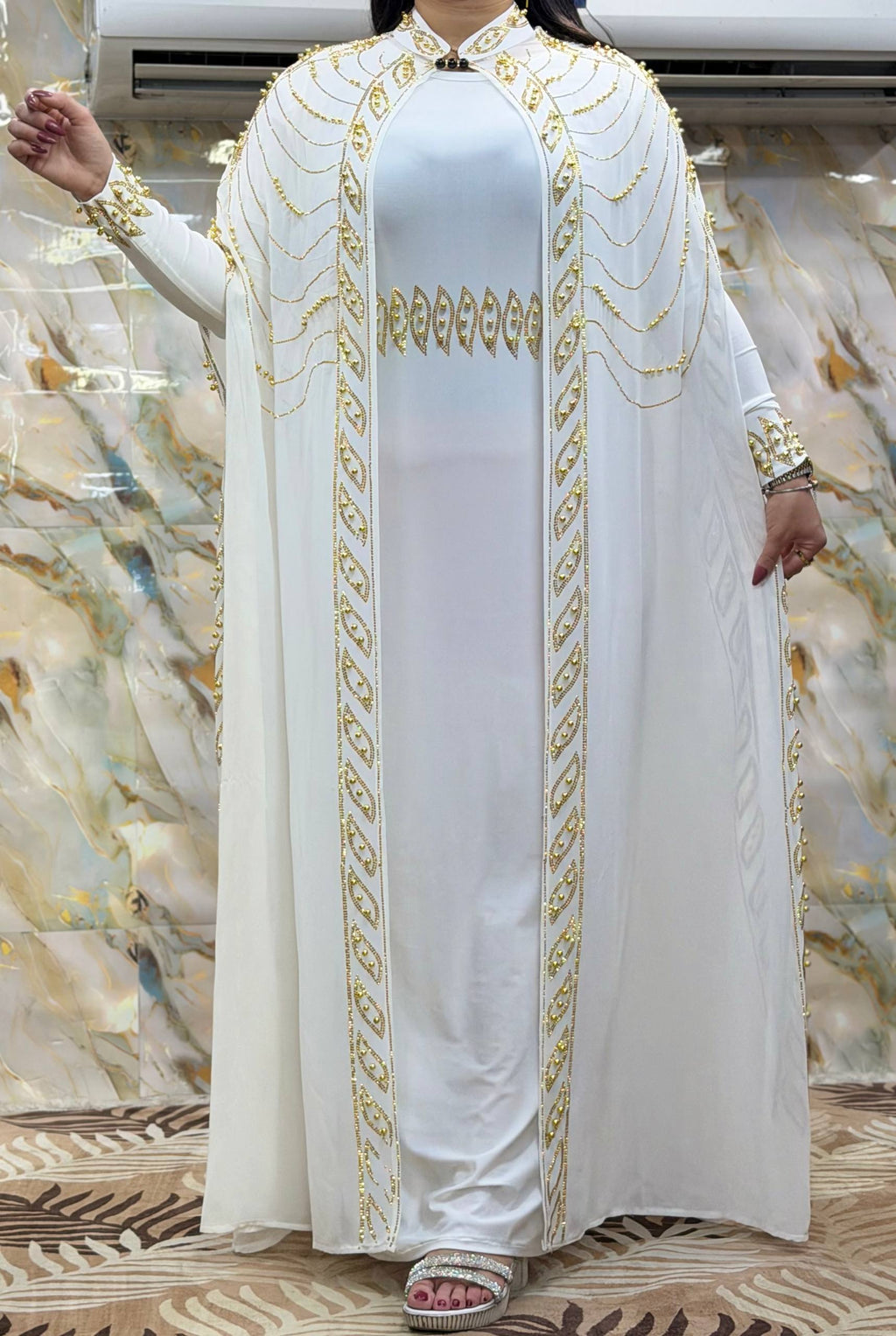 Abaya 100% Coton Égyptien Premium