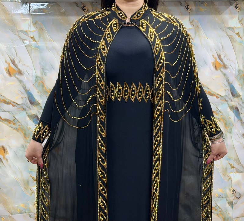 Abaya 100% Coton Égyptien Premium