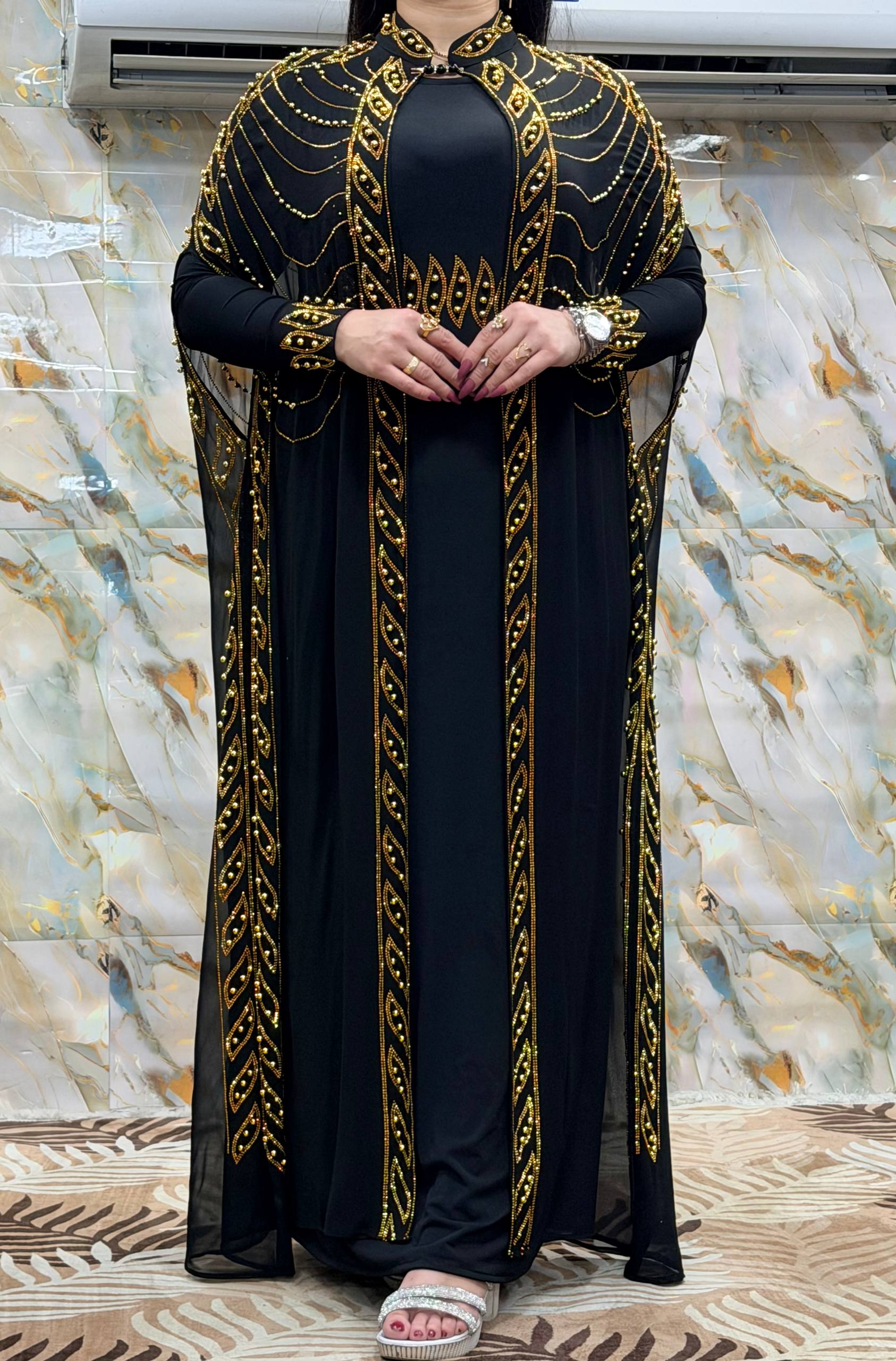 Abaya 100% Coton Égyptien Premium