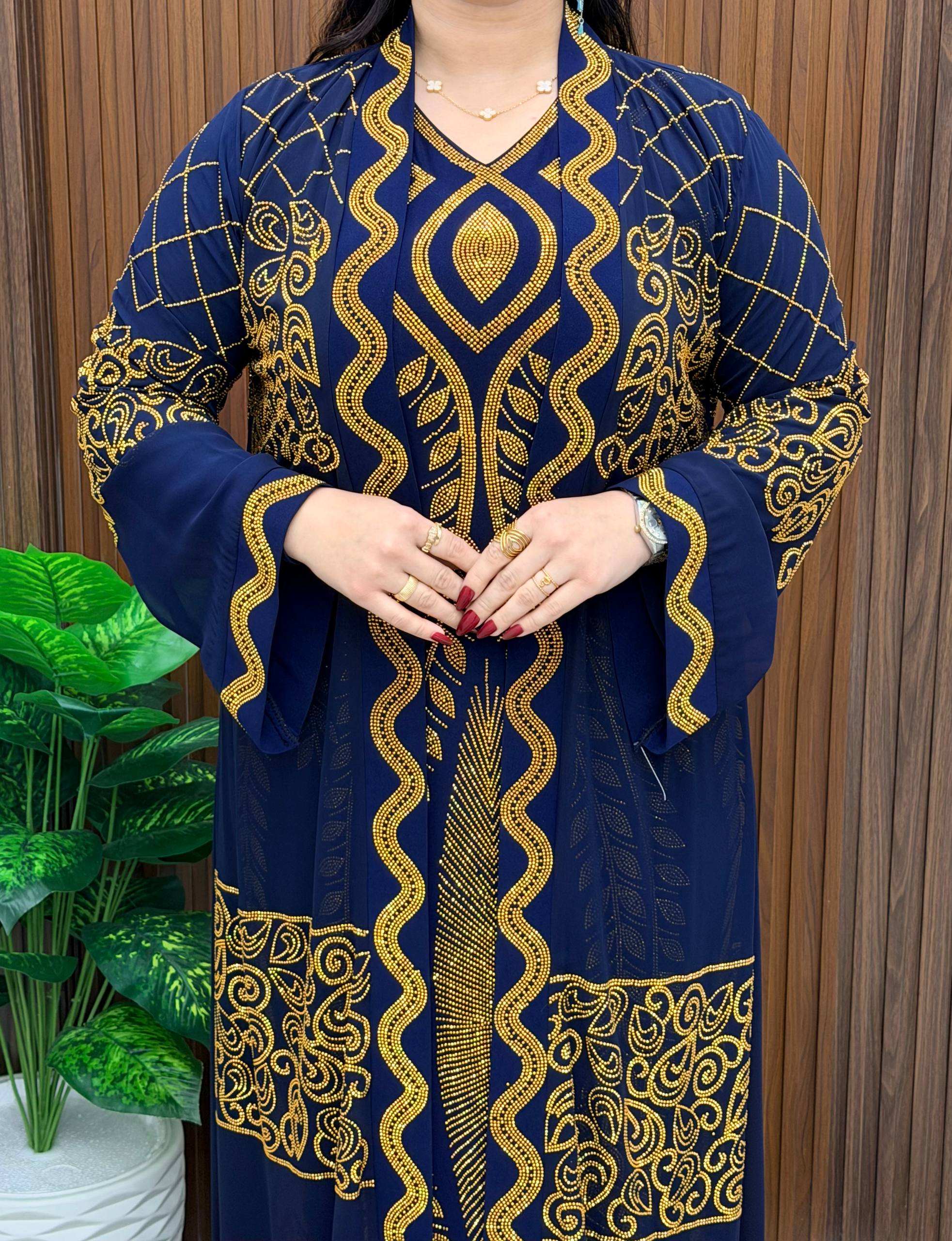 Abaya 100% Coton Égyptien Premium