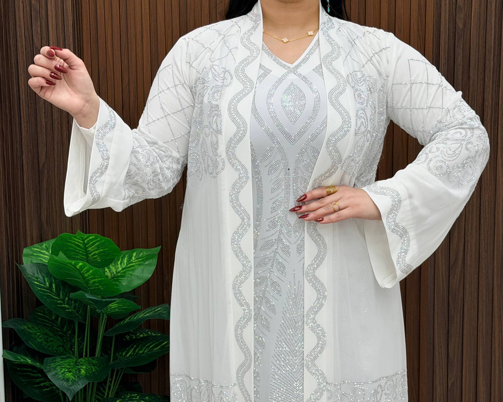 Abaya 100% Coton Égyptien Premium