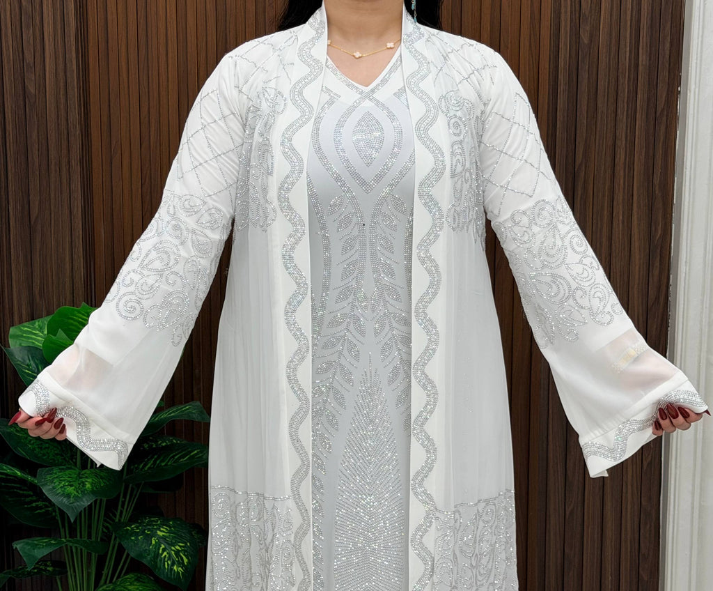 Abaya 100% Coton Égyptien Premium