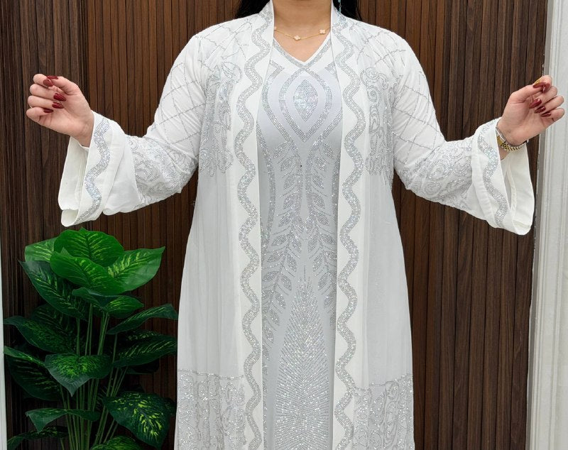 Abaya 100% Coton Égyptien Premium