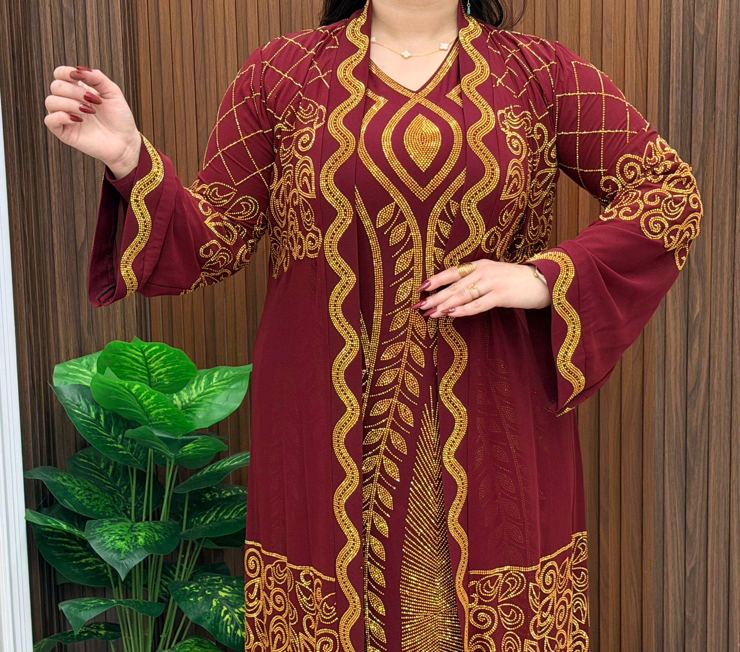 Abaya 100% Coton Égyptien Premium