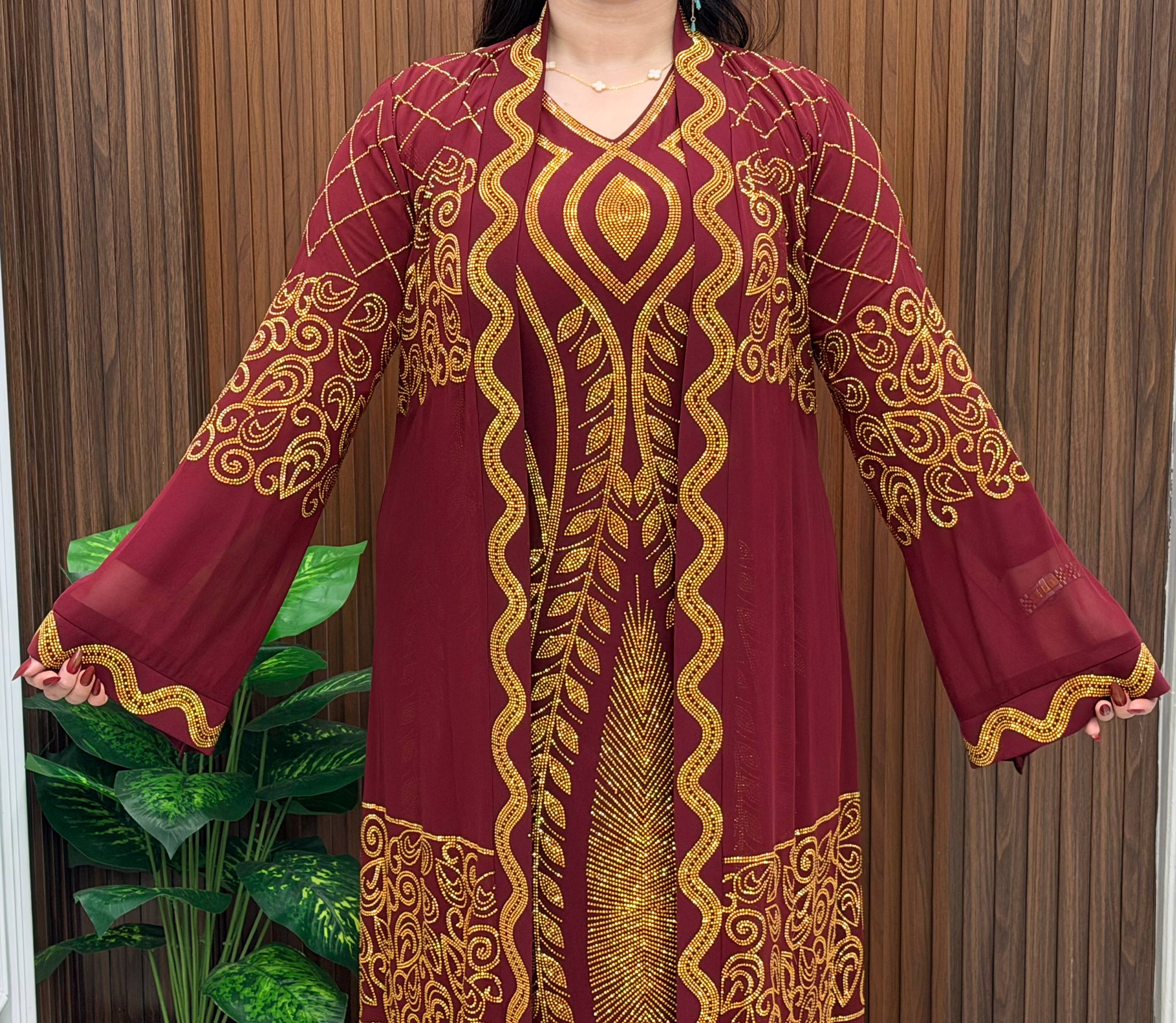 Abaya 100% Coton Égyptien Premium
