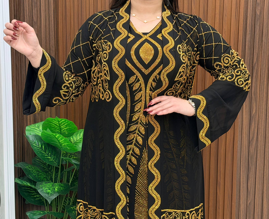 Abaya 100% Coton Égyptien Premium