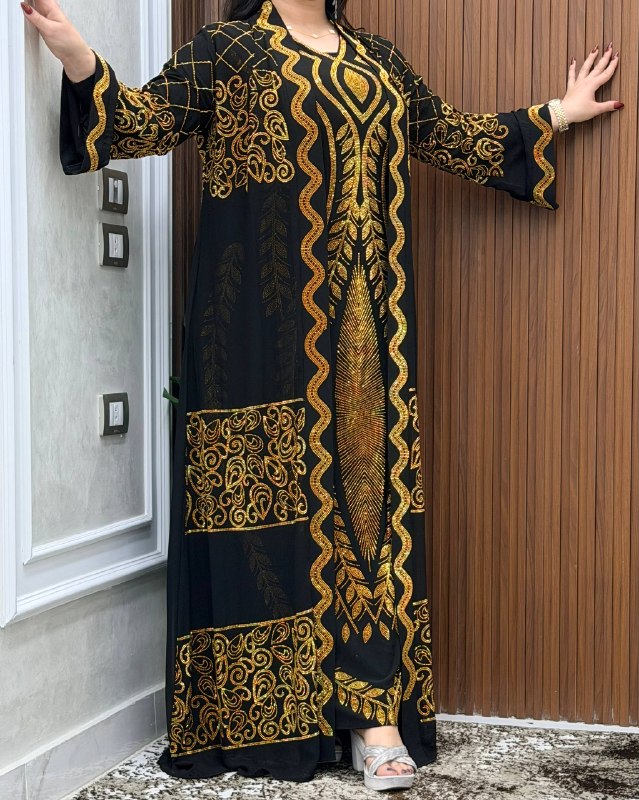 Abaya 100% Coton Égyptien Premium