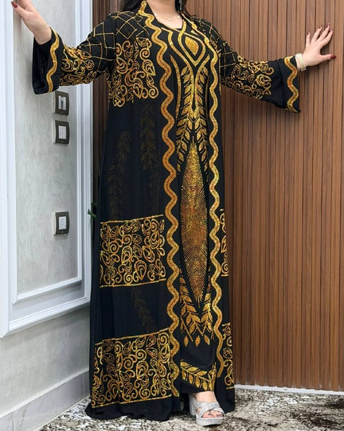 Abaya 100% Coton Égyptien Premium